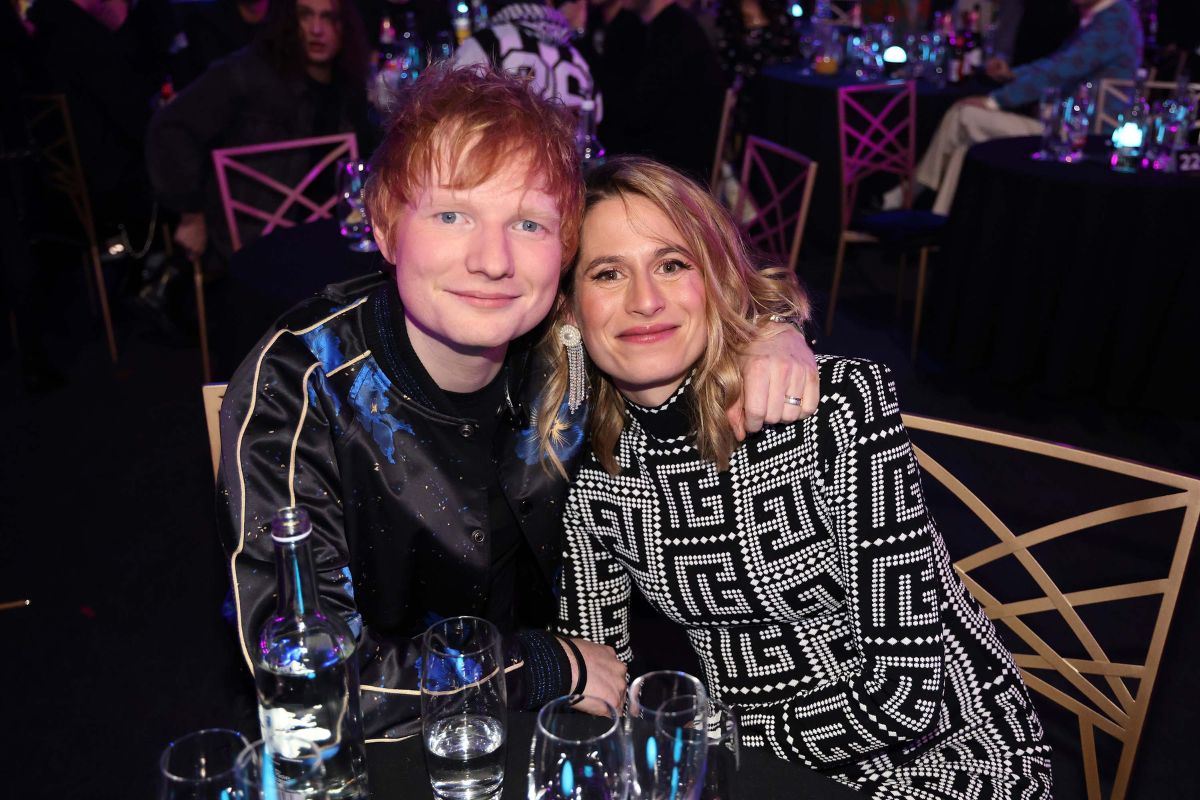 ed sheeran and his wife