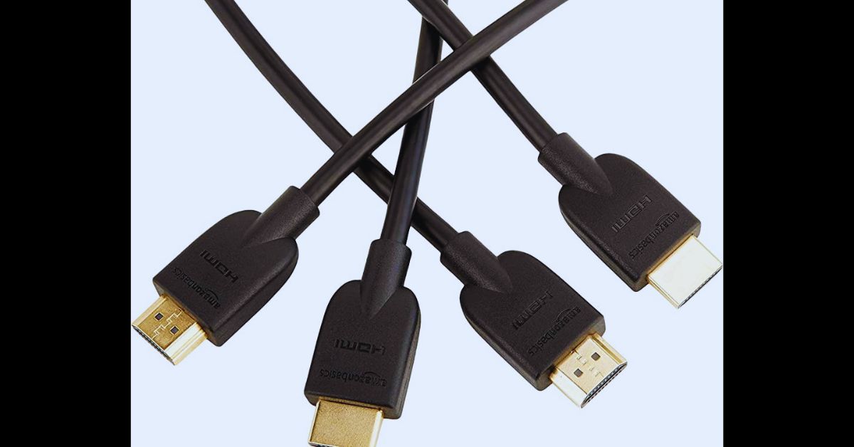 1. THE AMAZONBASICS HIGH-SPEED HDMI CABLE