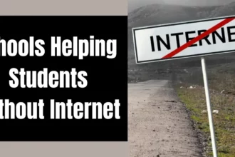 Schools help Students who do not have internet Access