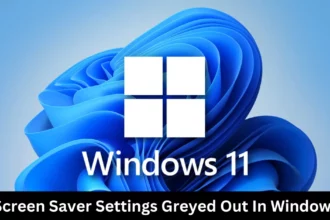 Fix Screen Saver Settings Greyed Out In Windows 11