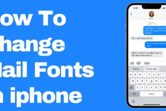 change font style apple mail