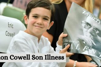 Simon Cowell Son Illness