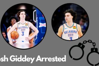 Josh Giddey Arrested