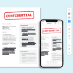 pdf redaction without Adobe