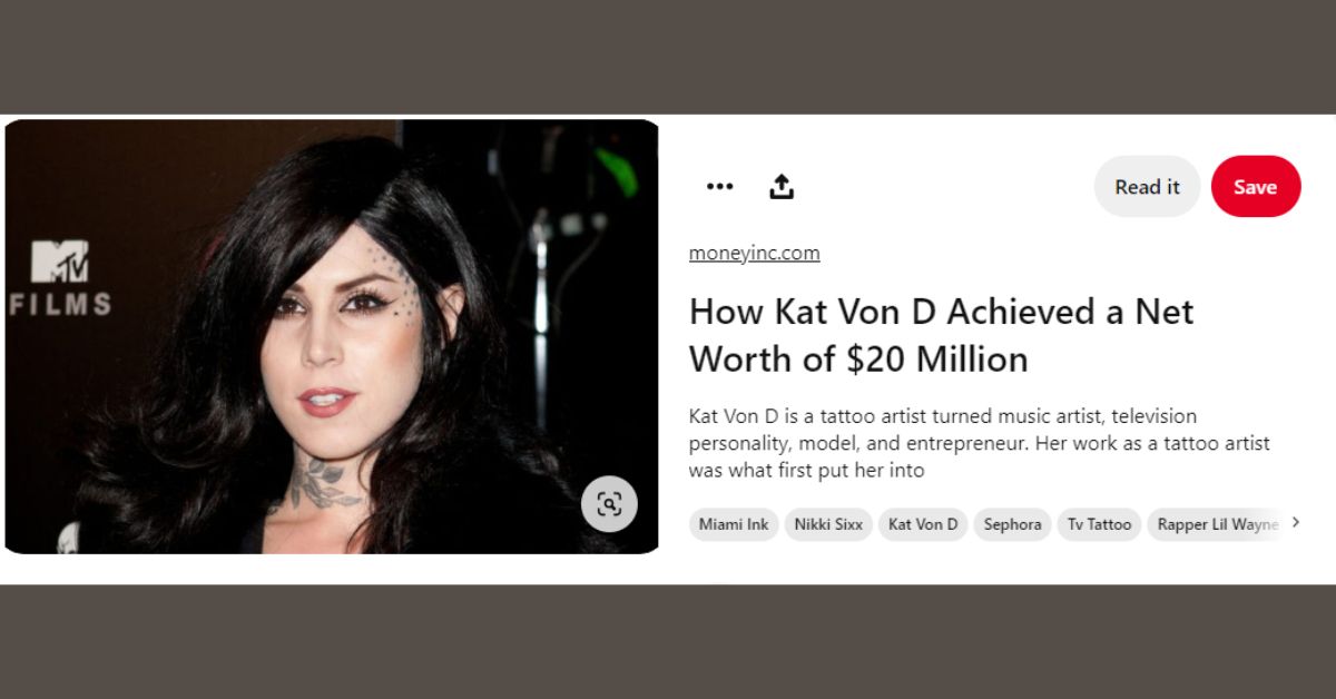 Kat Von D Net Worth