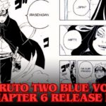 Boruto Two Blue Vortex Chapter 6 Release Date