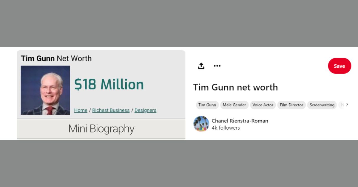 Tim Gunn Net Worth