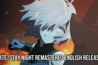 Fatestay night Remastered English Release