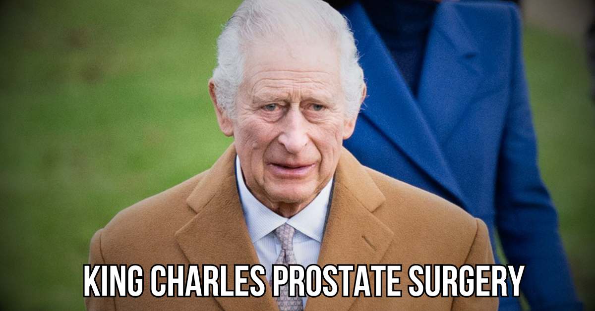 King Charles prostate surgery