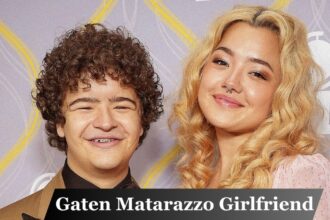 Gaten Matarazzo Girlfriend