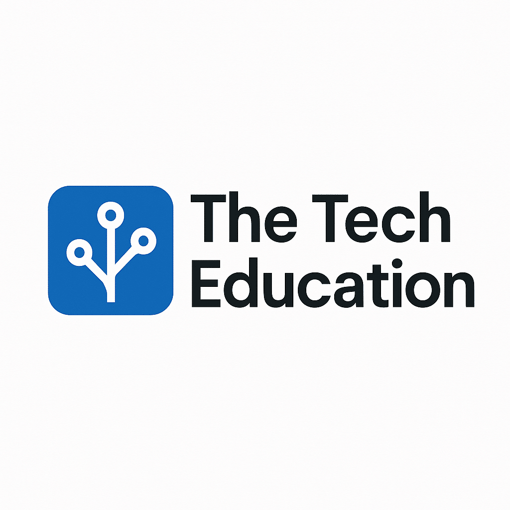 logo the tech education